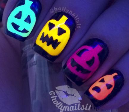 Светящиеся В Темноте Ногти