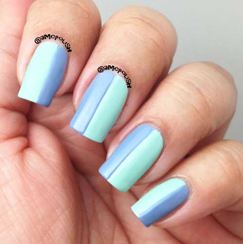 Двухцветный горошек